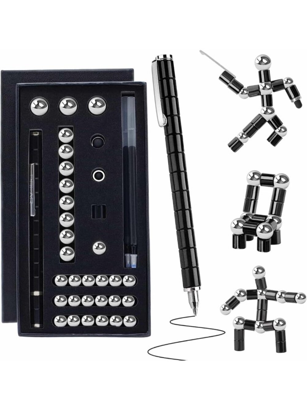 Fidget Pen Gift Set for Men & Women - Stress Relief Toy, Cool Office Gadget